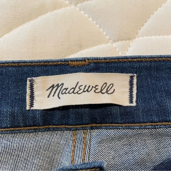 Madewell 10” High Rise Button Fly Skinny Jeans in Hanna Wash 28 - Picture 10 of 15